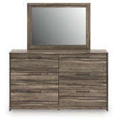 Elbrim Queen Panel Bed, Dresser, Mirror and Nightstand